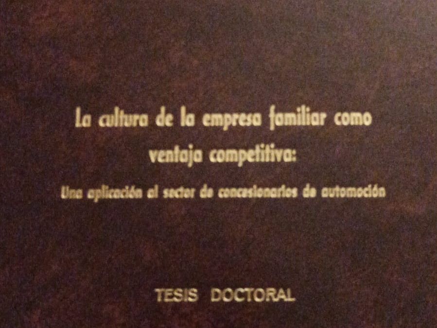 LA CULTURA ORGANIZACIONAL DE LA EMPRESA FAMILIAR COMO FUENTE DE VENTAJA COMPETITIVA