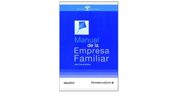 Manual de la empresa familiar.