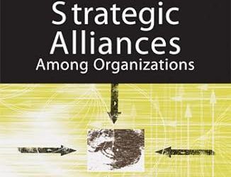 Utilizing information technology in developing strategic alliances among organizations.